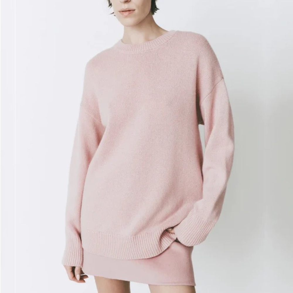 Wool Cashmere Crew